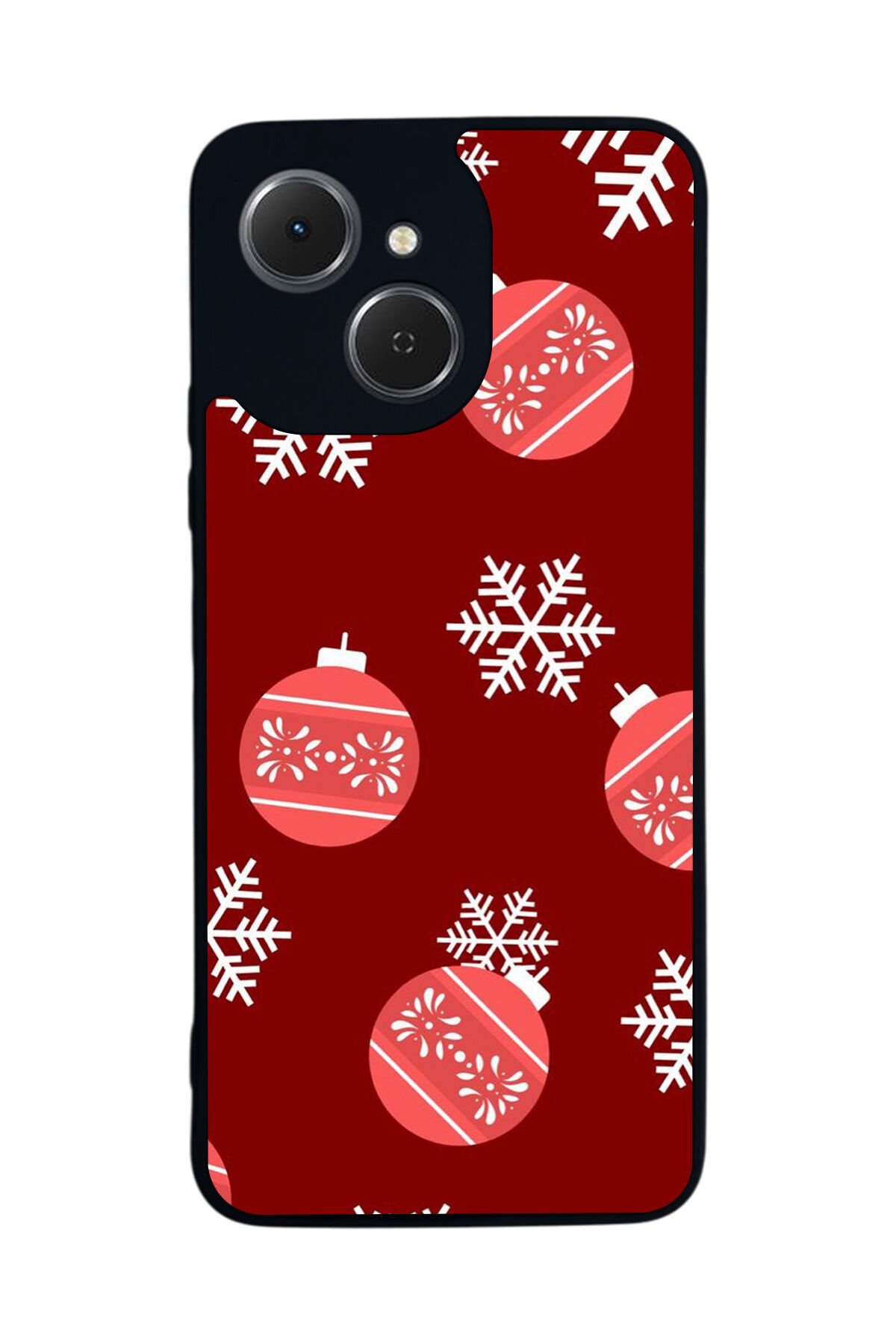 Tecno Spark 40C Uyumlu Yilbasi Christmas Tasarımlı Glossy Premium Kılıf