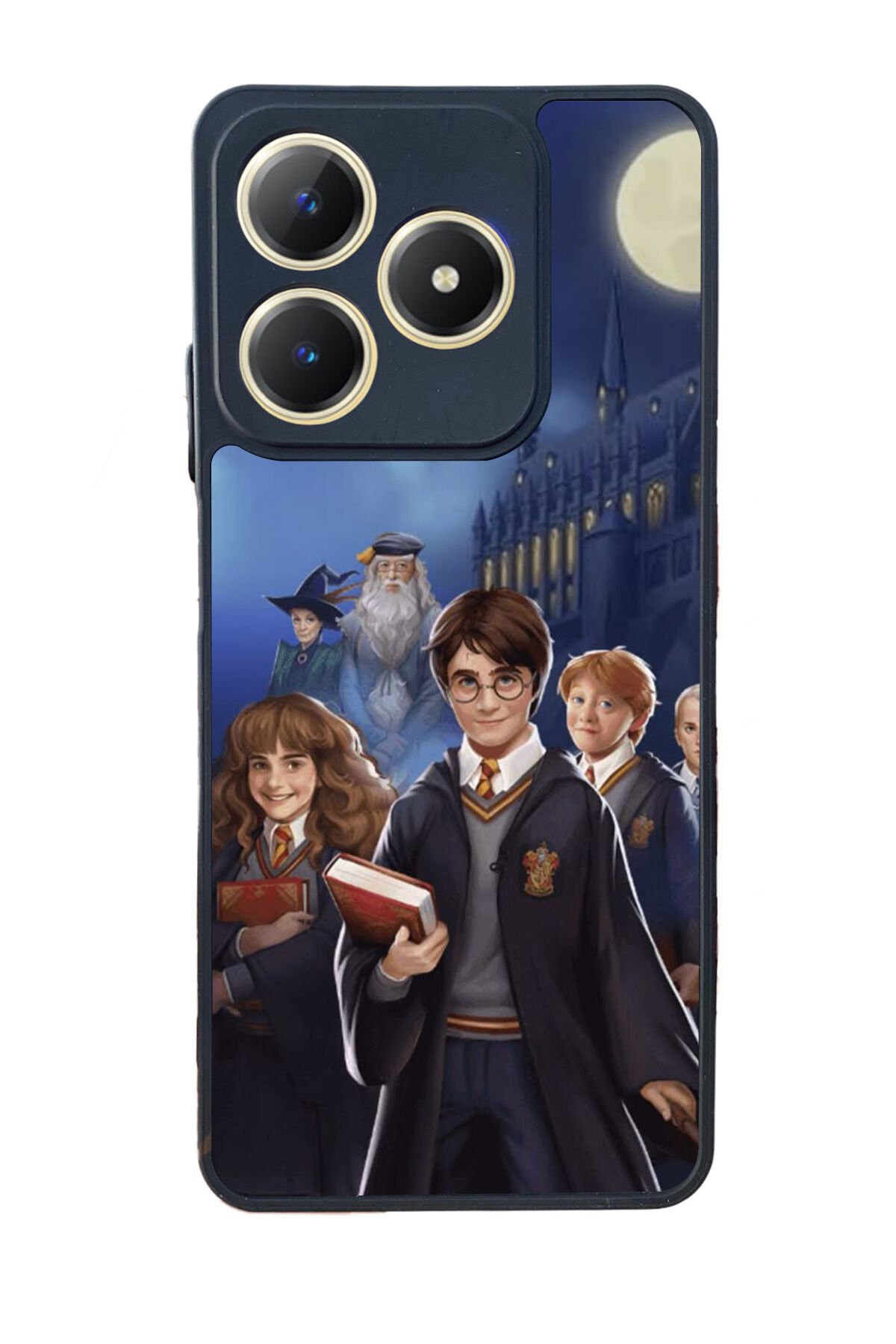 Realme C63 Mat Uyumlu Siyah Kılıf – Yumuşak Silikon, Koruyucu, Şok Emici Kapak