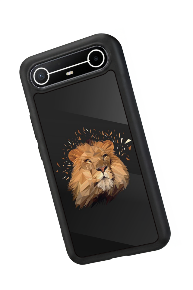 Tecno Spark Slim 5G Uyumlu Aslan Tasarımlı Glossy Premium Kılıf