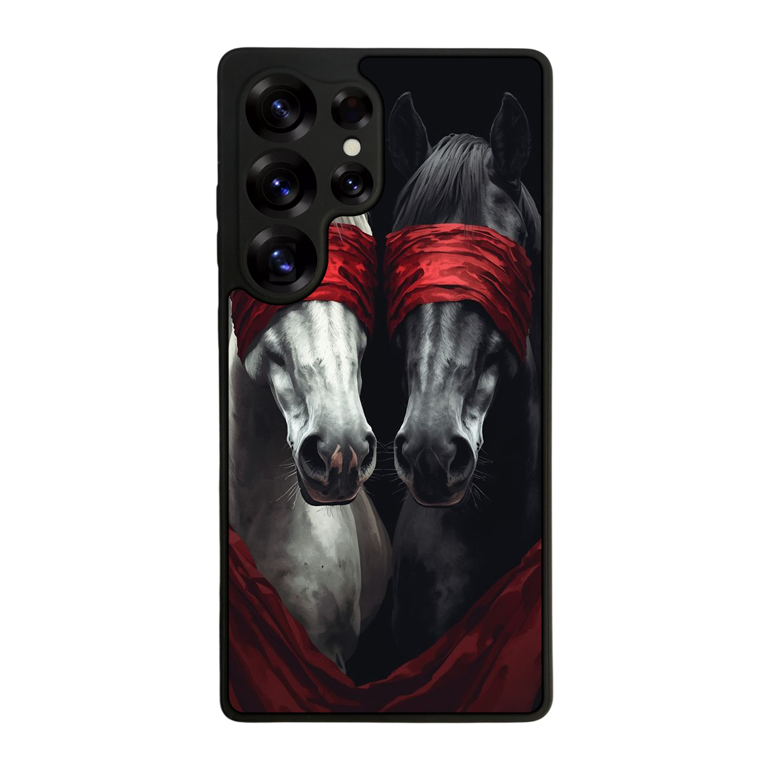 Samsung Galaxy S25 Ultra Uyumlu At Horse Tasarımlı Glossy Premium Kılıf
