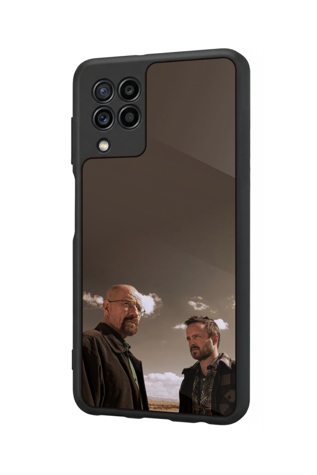 Samsung Galaxy M32 Uyumlu BreakingBad Tasarımlı Glossy Premium Kılıf