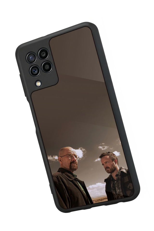 Samsung Galaxy M32 Uyumlu BreakingBad Tasarımlı Glossy Premium Kılıf
