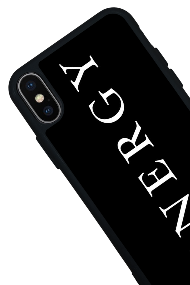 iPhone XS Max Uyumlu Energy Tasarımlı Glossy Premium Kılıf