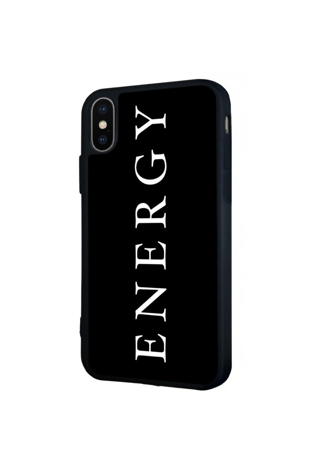 iPhone XS Max Uyumlu Energy Tasarımlı Glossy Premium Kılıf
