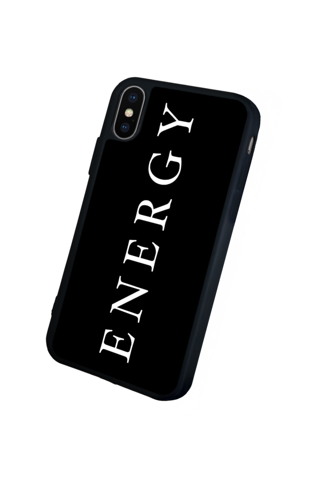 iPhone XS Max Uyumlu Energy Tasarımlı Glossy Premium Kılıf