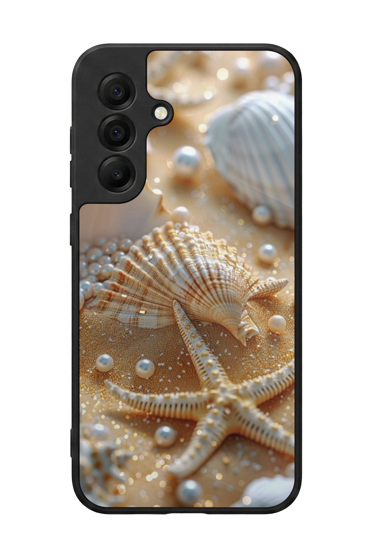 Samsung Galaxy A17 Uyumlu  İnci Tasarımlı Glossy Premium Kılıf