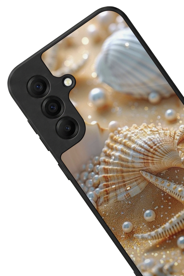 Samsung Galaxy A17 Uyumlu  İnci Tasarımlı Glossy Premium Kılıf