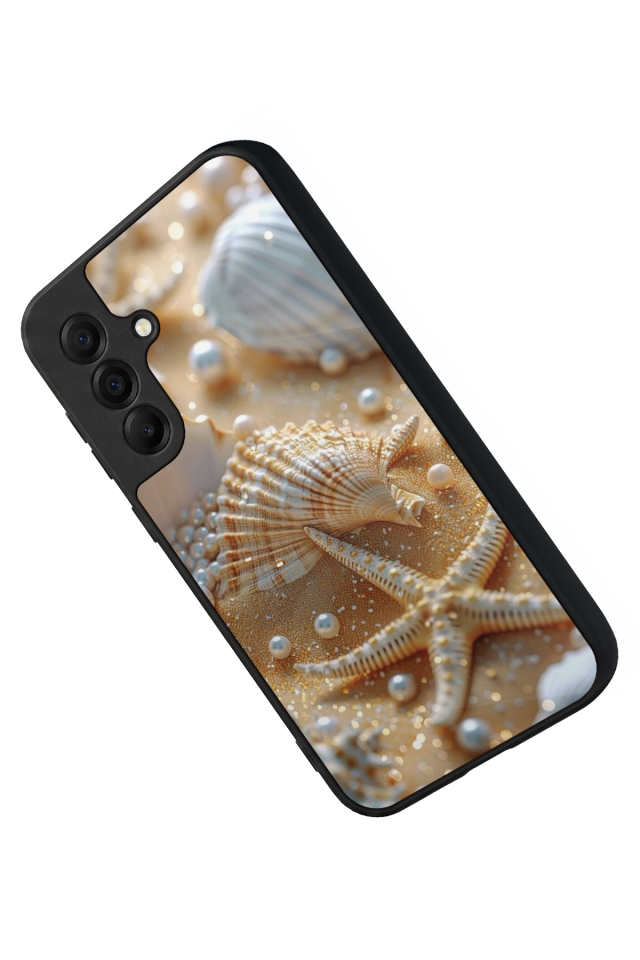 Samsung Galaxy A17 Uyumlu  İnci Tasarımlı Glossy Premium Kılıf