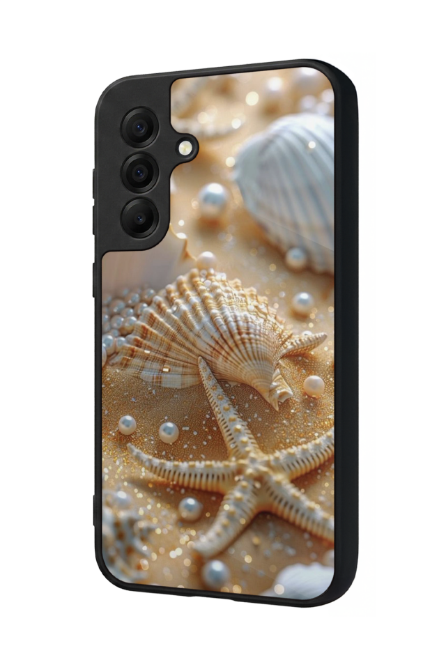 Samsung Galaxy A17 Uyumlu  İnci Tasarımlı Glossy Premium Kılıf