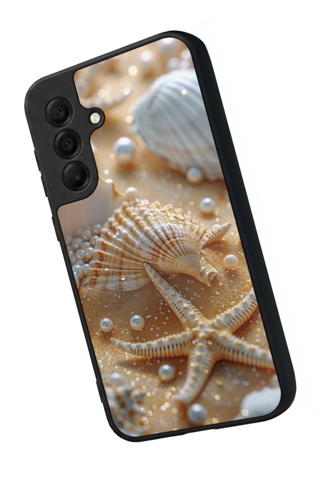 Samsung Galaxy A17 Uyumlu  İnci Tasarımlı Glossy Premium Kılıf