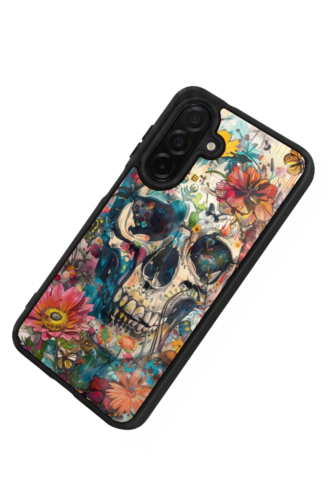 Samsung Galaxy A56 Uyumlu KuruKafa Tasarımlı Glossy Premium Kılıf