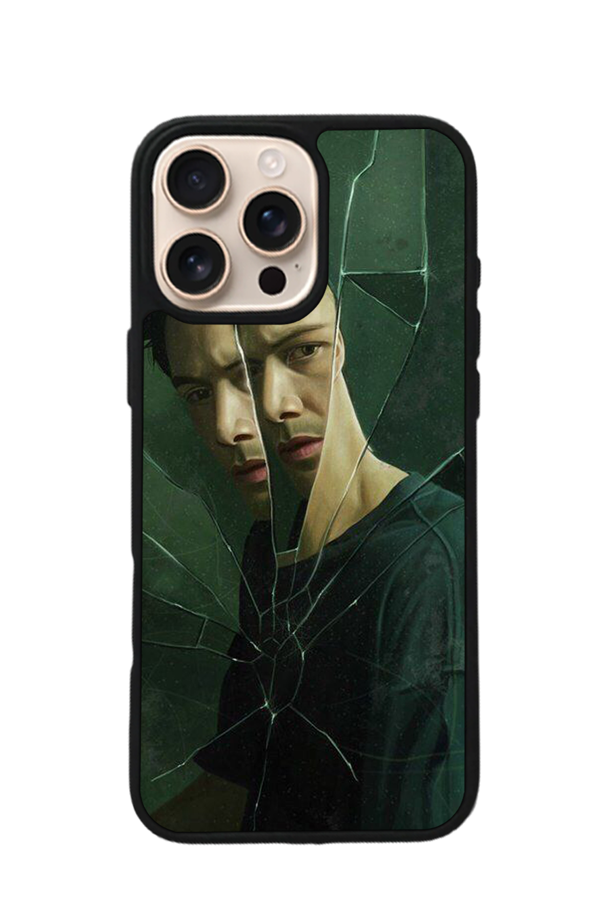 iPhone 16 Pro Max Uyumlu MatriiPhone 16 Pro Max Tasarımlı Glossy Premium Kılıf