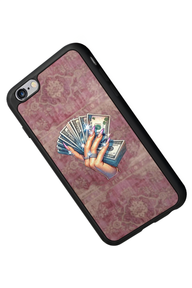 iPhone 6 Plus Uyumlu Money Para Tasarımlı Glossy Premium Kılıf
