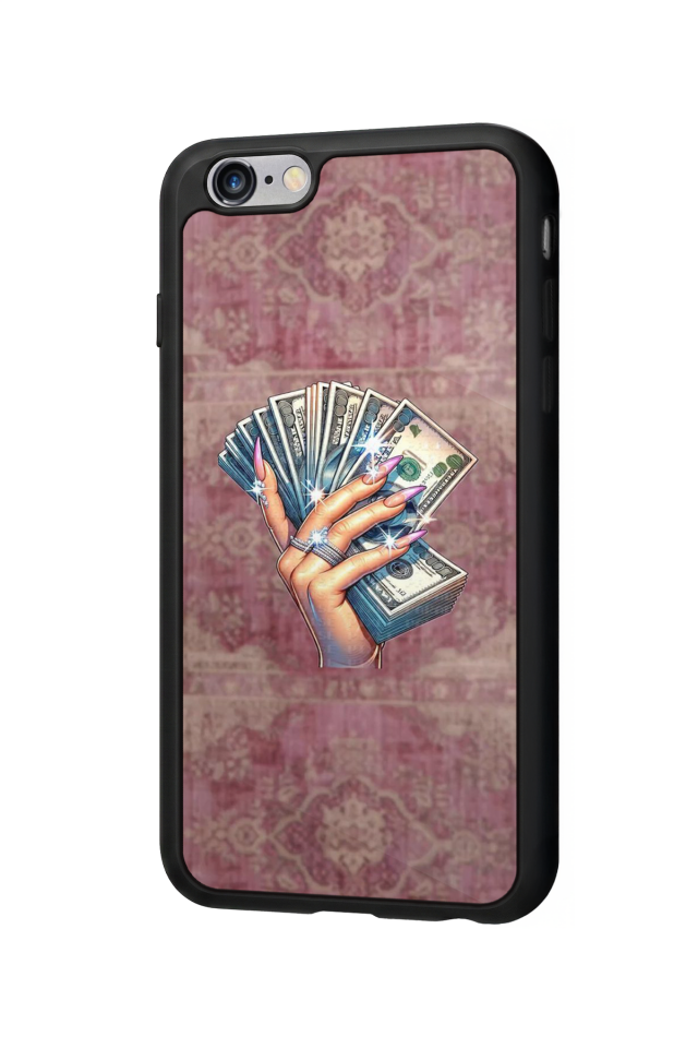 iPhone 6 Plus Uyumlu Money Para Tasarımlı Glossy Premium Kılıf