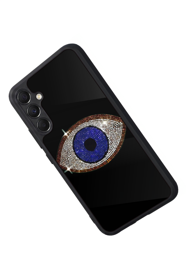 Samsung Galaxy A34 Uyumlu Nazar Tasarımlı Glossy Premium Kılıf