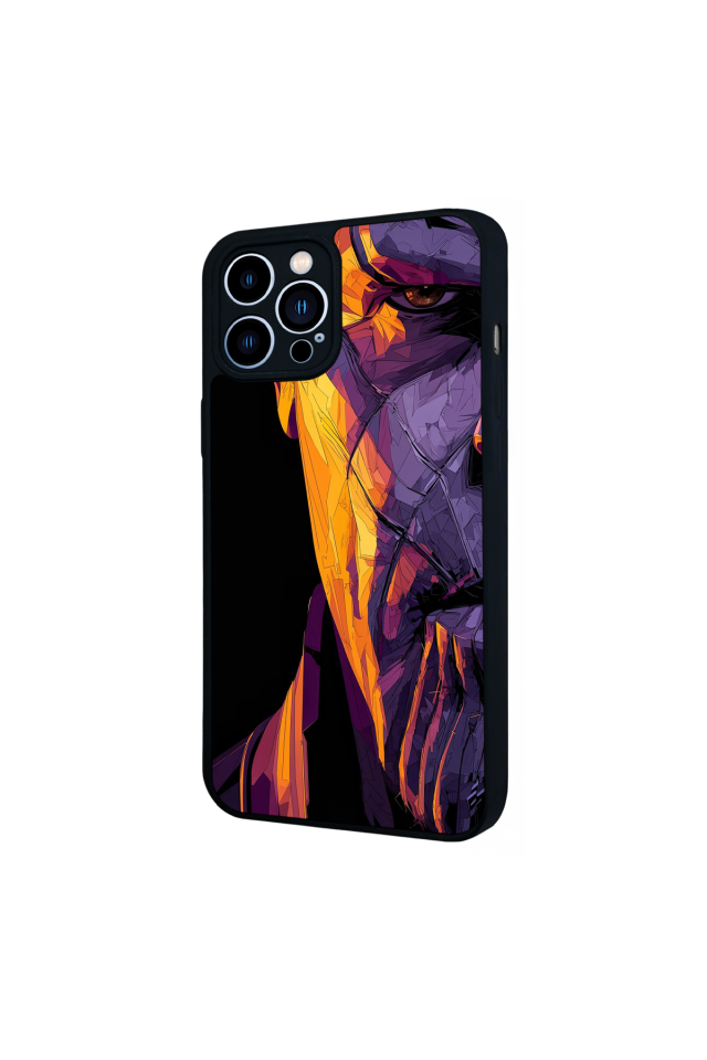 iPhone 12 Pro Max Uyumlu Thanos Tasarımlı Glossy Premium Kılıf