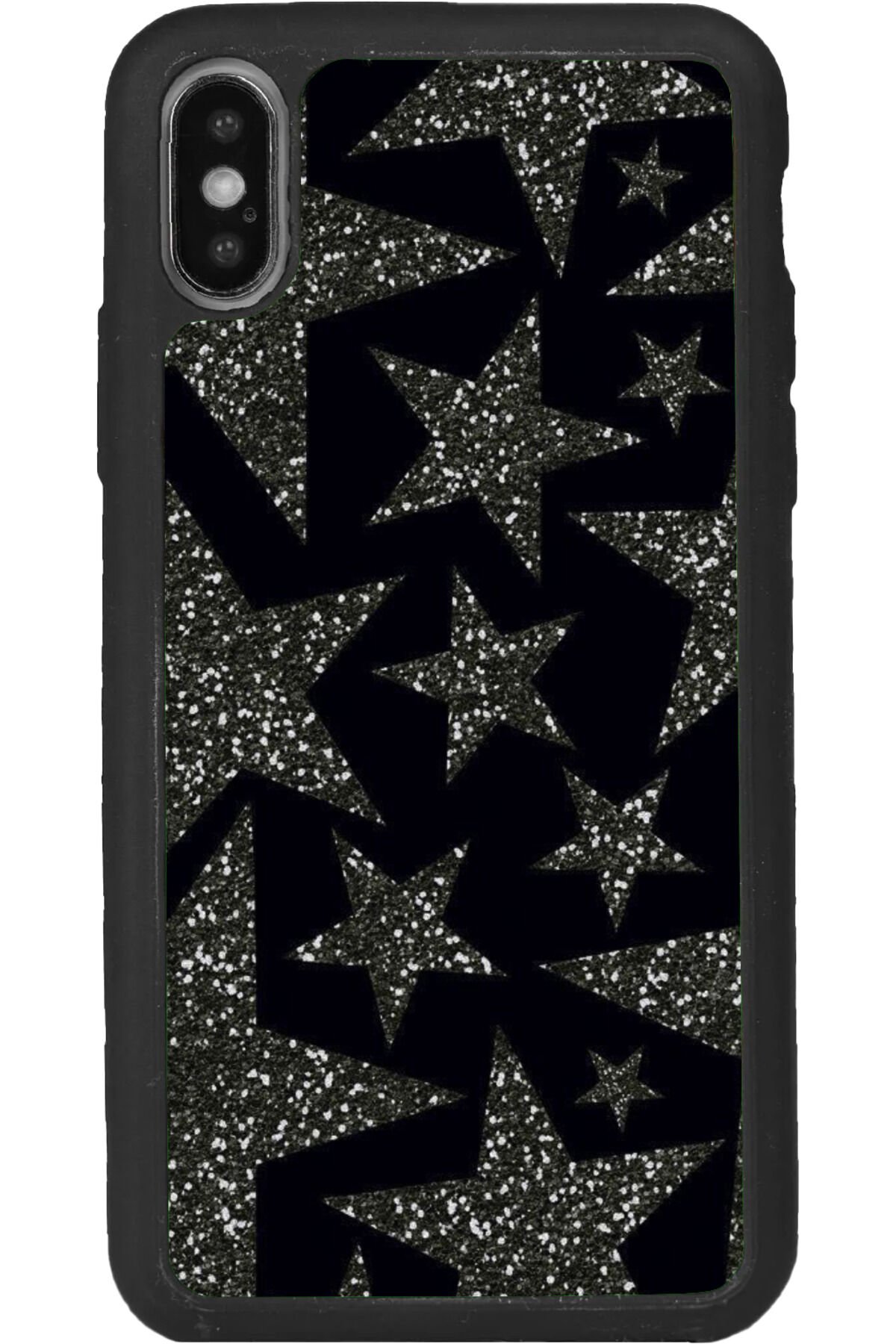 iPhone XS Max Uyumlu Mat Siyah uyumlu Kılıf – Yumuşak Silikon, Koruyucu, Şok Emici Kapak