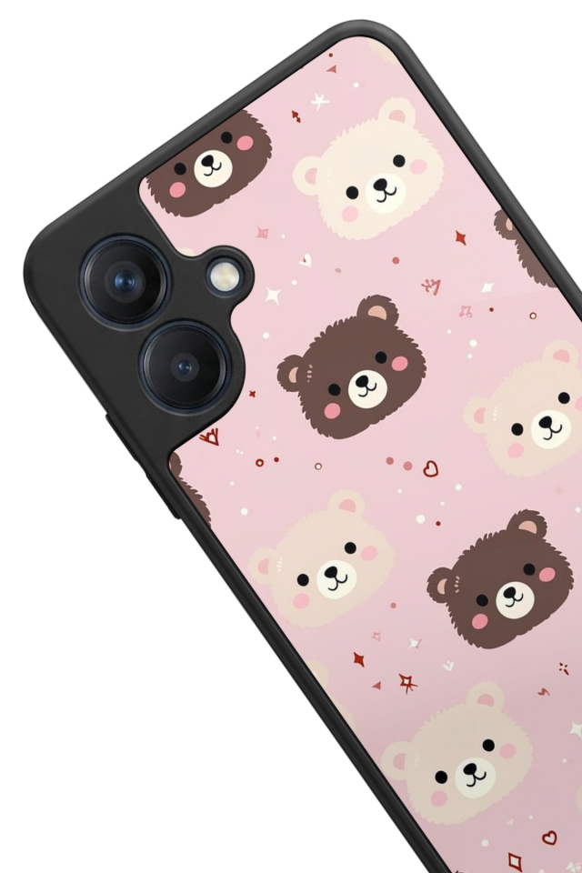 Samsung Galaxy A07 Uyumlu Ayı Tasarımlı Glossy Premium Kılıf