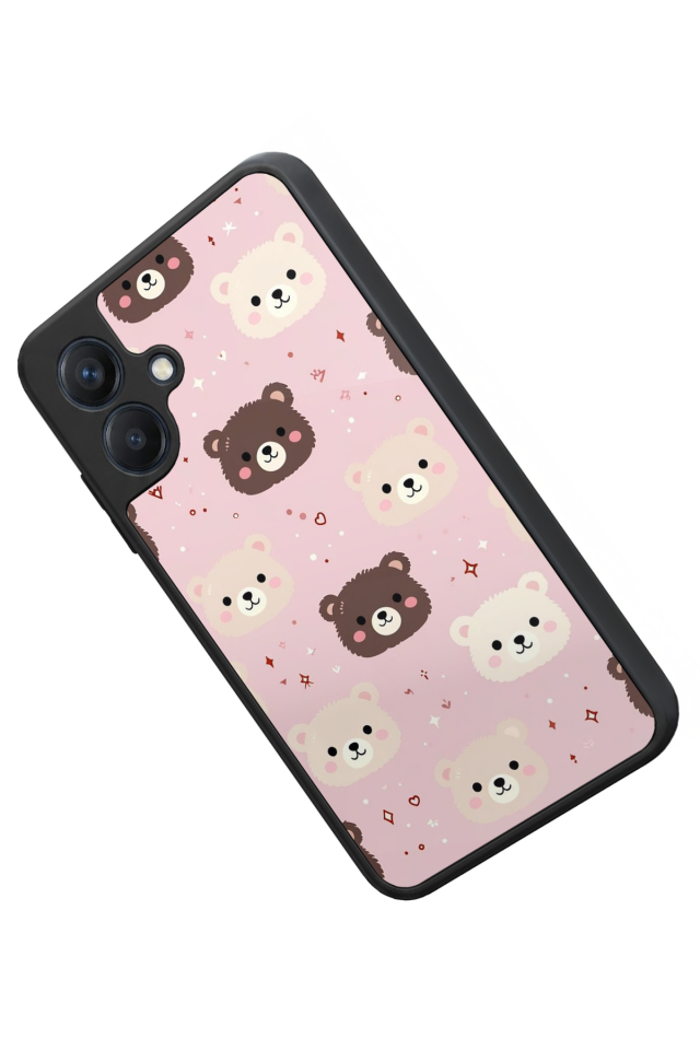 Samsung Galaxy A07 Uyumlu Ayı Tasarımlı Glossy Premium Kılıf