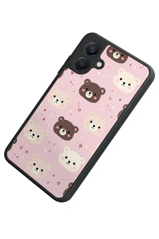 Samsung Galaxy A07 Uyumlu Ayı Tasarımlı Glossy Premium Kılıf