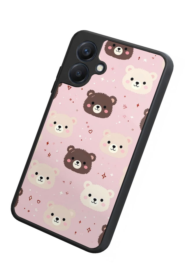 Samsung Galaxy A07 Uyumlu Ayı Tasarımlı Glossy Premium Kılıf