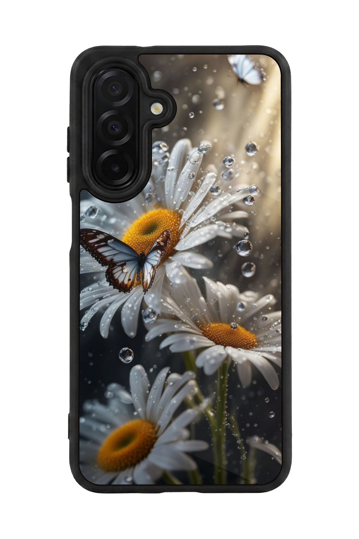 Samsung Galaxy A26 Uyumlu Cicek Tasarımlı Glossy Premium Kılıf