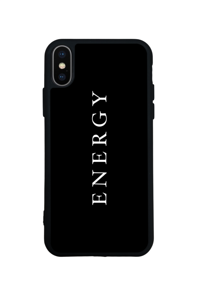 iPhone XS Max Uyumlu Energy Tasarımlı Glossy Premium Kılıf