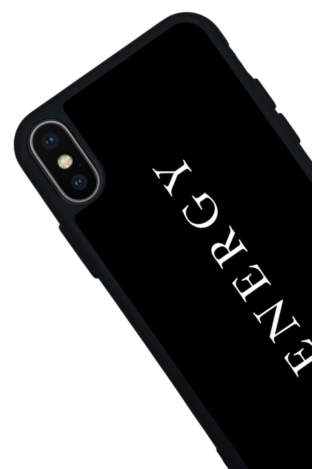 iPhone XS Max Uyumlu Energy Tasarımlı Glossy Premium Kılıf