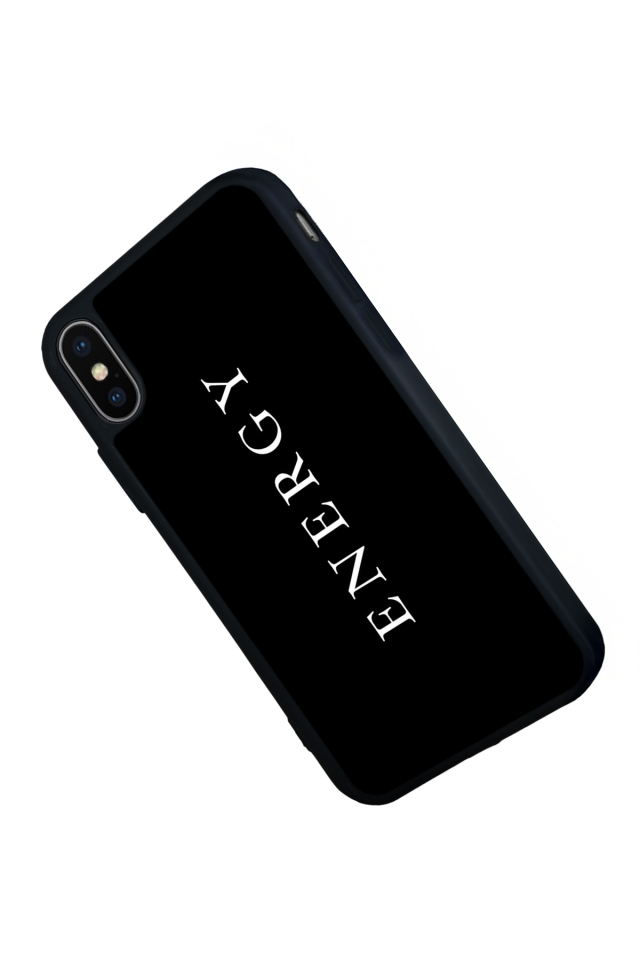 iPhone XS Max Uyumlu Energy Tasarımlı Glossy Premium Kılıf