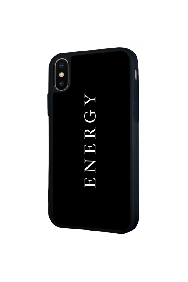 iPhone XS Max Uyumlu Energy Tasarımlı Glossy Premium Kılıf
