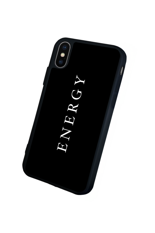 iPhone XS Max Uyumlu Energy Tasarımlı Glossy Premium Kılıf
