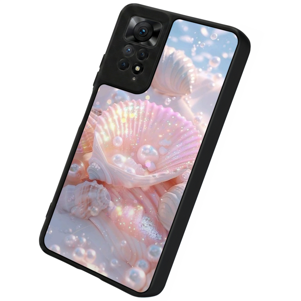 Xiaomi Redmi Note 11 Pro Uyumlu  İnci Tasarımlı Glossy Premium Kılıf