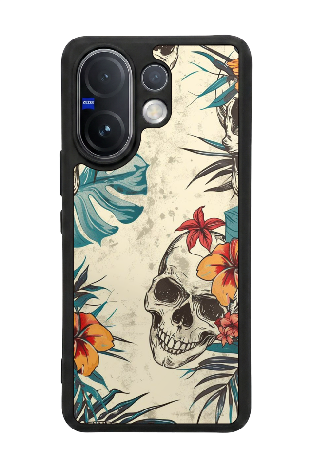Vivo V60 Uyumlu KuruKafa Tasarımlı Glossy Premium Kılıf