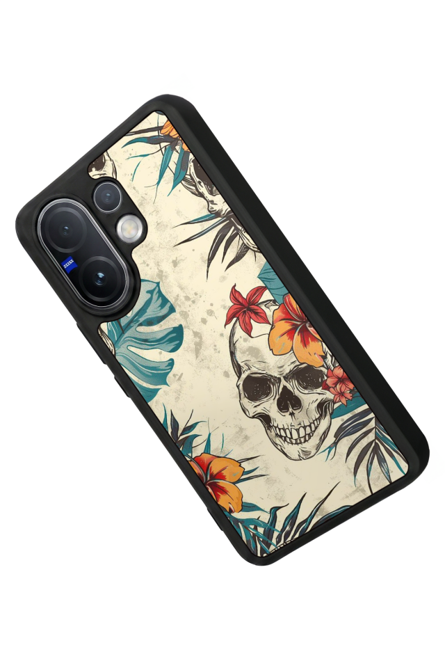 Vivo V60 Uyumlu KuruKafa Tasarımlı Glossy Premium Kılıf