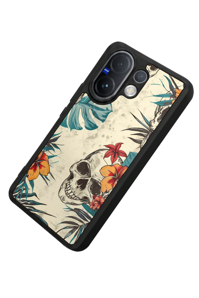 Vivo V60 Uyumlu KuruKafa Tasarımlı Glossy Premium Kılıf
