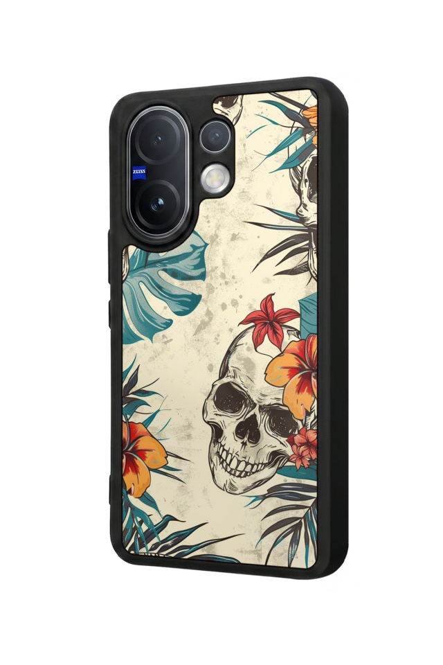 Vivo V60 Uyumlu KuruKafa Tasarımlı Glossy Premium Kılıf