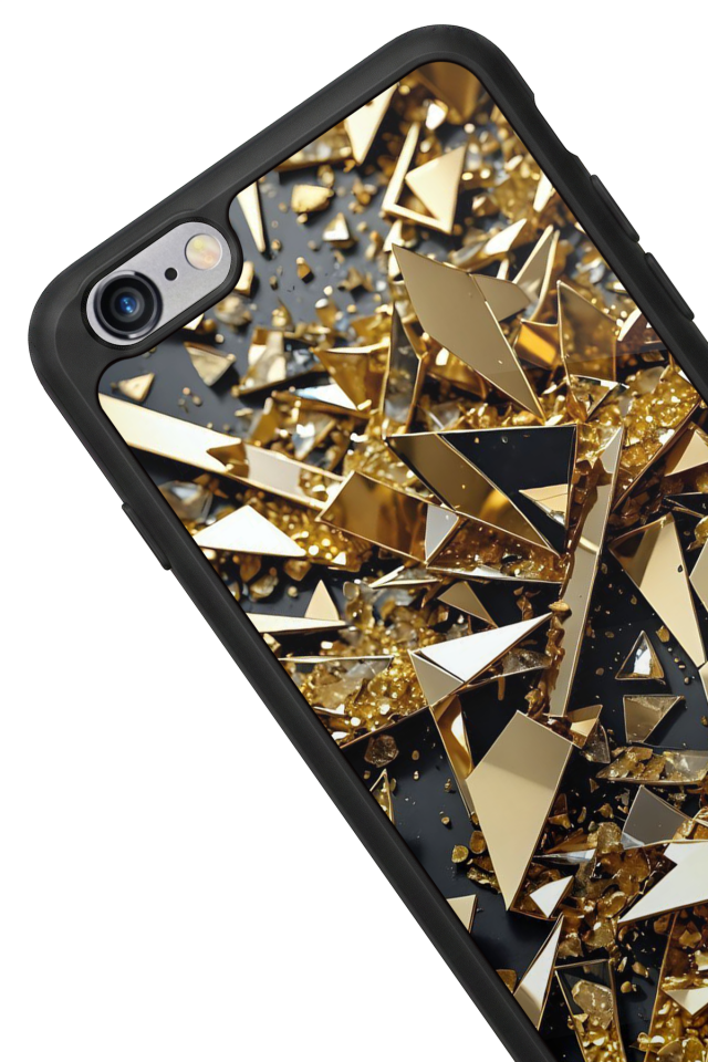 iPhone 6s Plus Uyumlu Mermer Marble Tasarımlı Glossy Premium Kılıf
