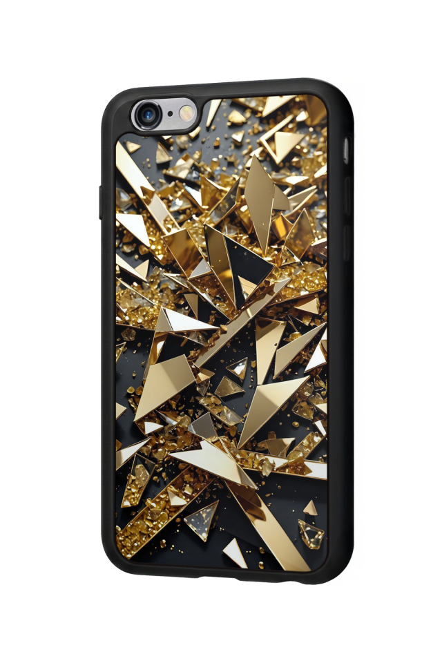iPhone 6s Plus Uyumlu Mermer Marble Tasarımlı Glossy Premium Kılıf