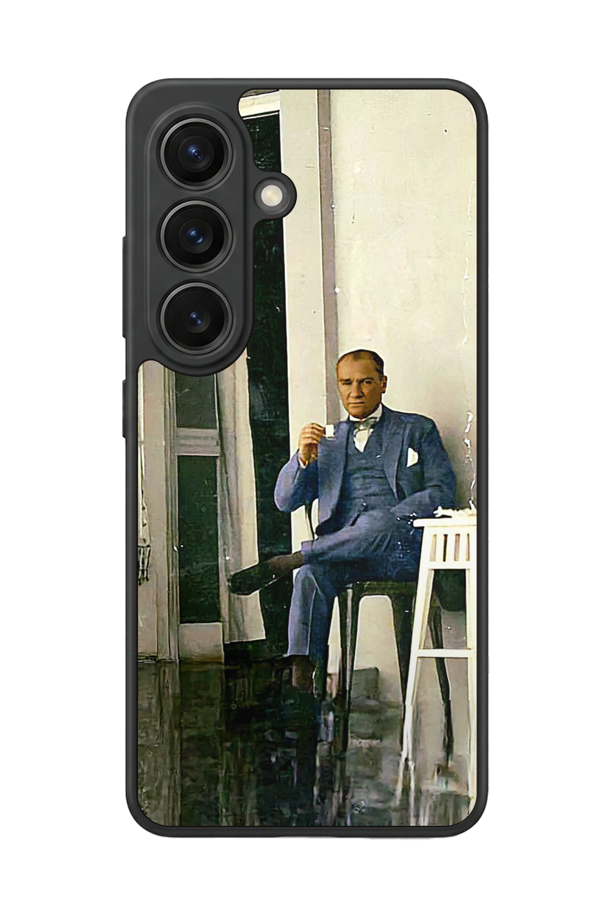 Samsung Galaxy S26 Uyumlu Mustafa Kemal Ataturk Tasarımlı Glossy Premium Kılıf