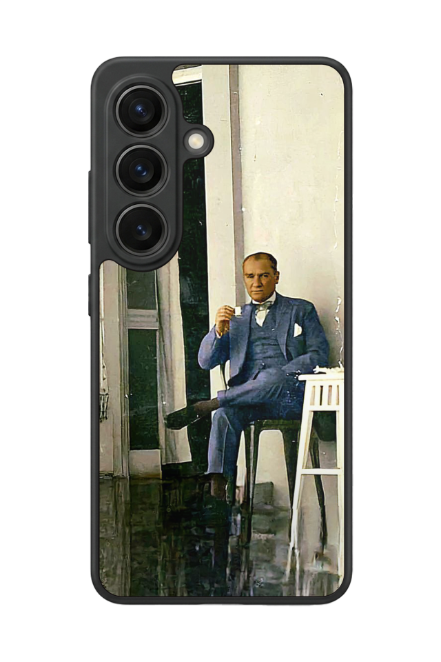 Samsung Galaxy S26 Uyumlu Mustafa Kemal Ataturk Tasarımlı Glossy Premium Kılıf