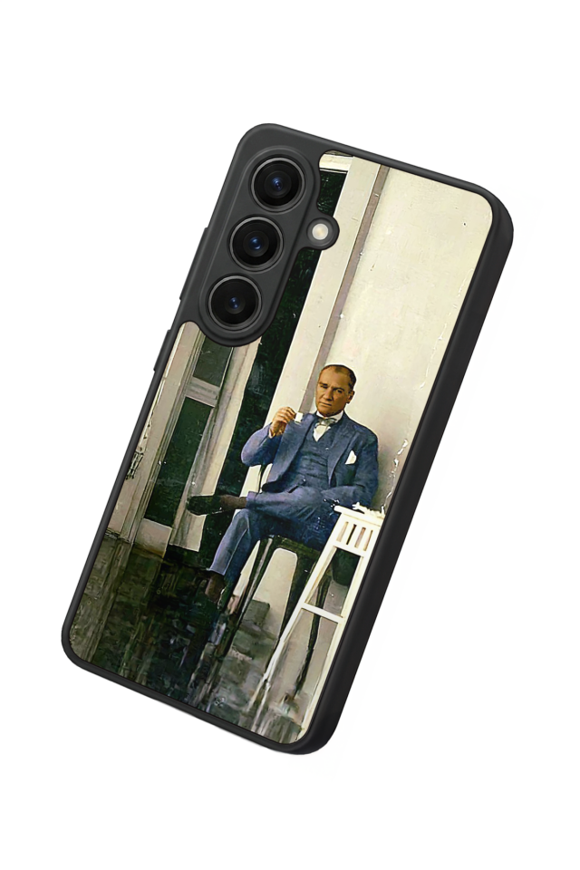 Samsung Galaxy S26 Uyumlu Mustafa Kemal Ataturk Tasarımlı Glossy Premium Kılıf
