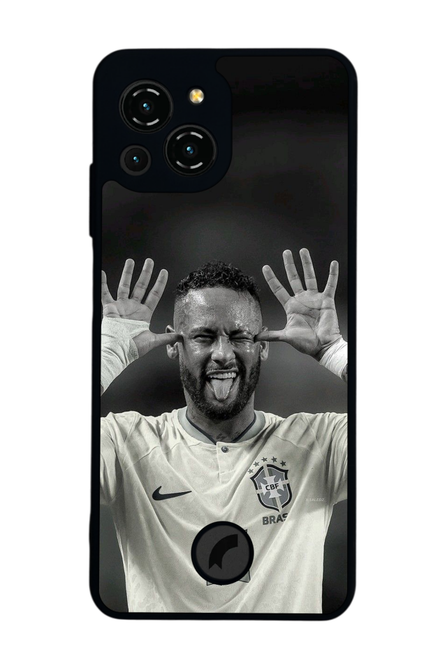 Reeder S23 Pro Max Uyumlu Neymar Tasarımlı Glossy Premium Kılıf