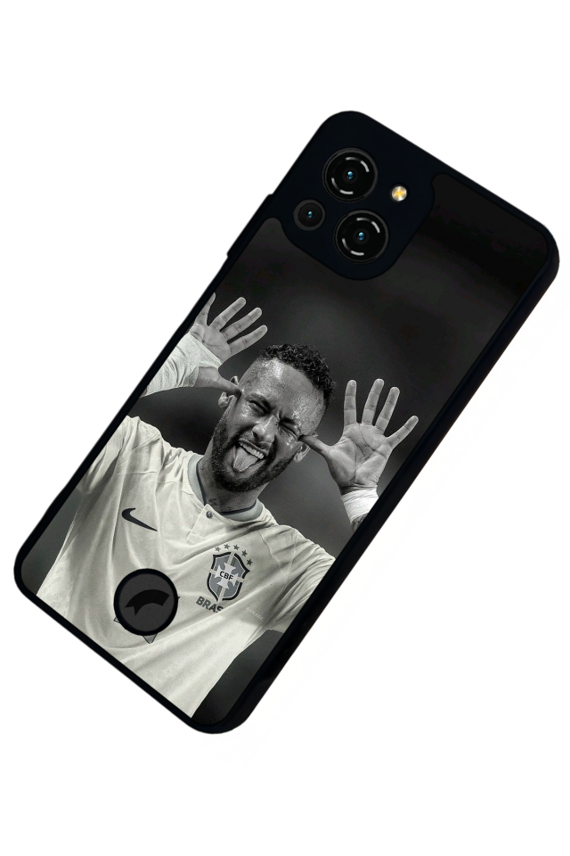 Reeder S23 Pro Max Uyumlu Neymar Tasarımlı Glossy Premium Kılıf