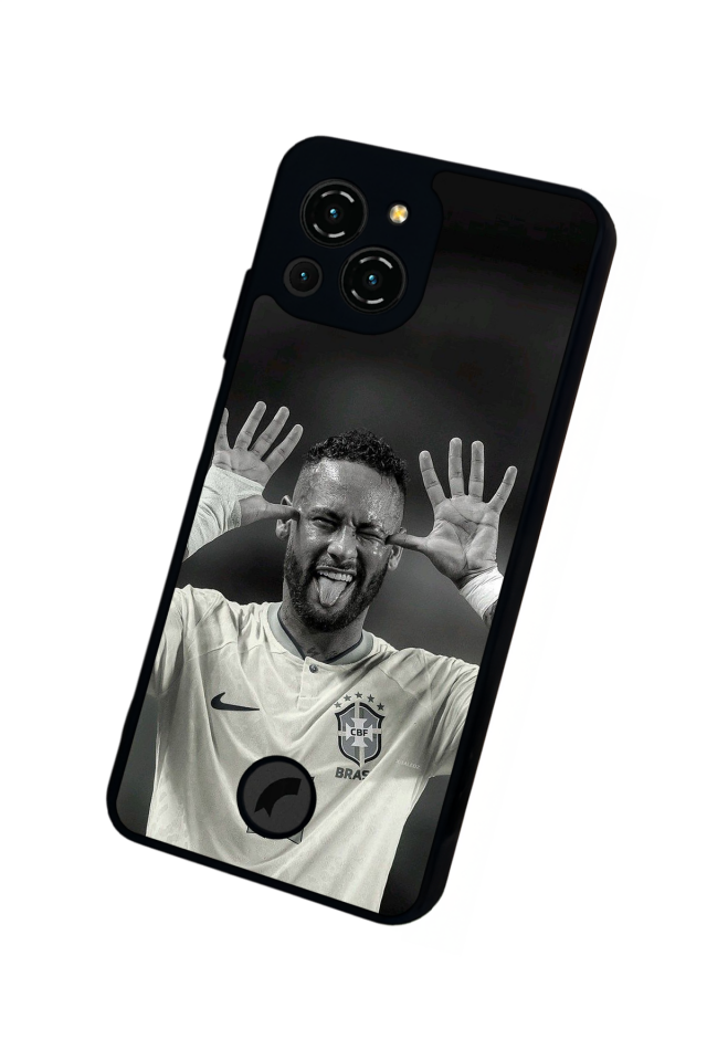 Reeder S23 Pro Max Uyumlu Neymar Tasarımlı Glossy Premium Kılıf