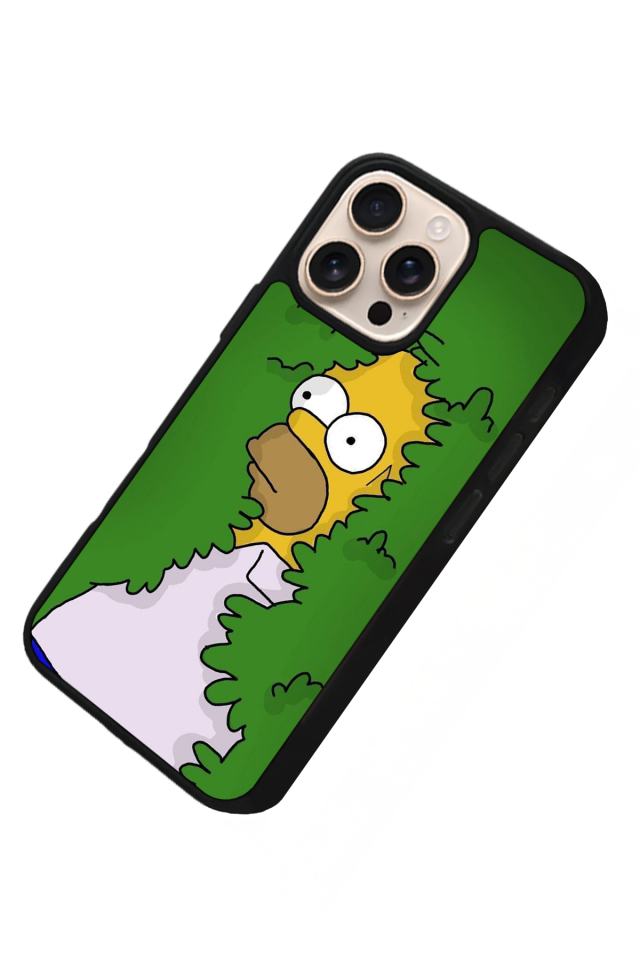 iPhone 15 Pro Uyumlu The Simpsons Tasarımlı Glossy Premium Kılıf