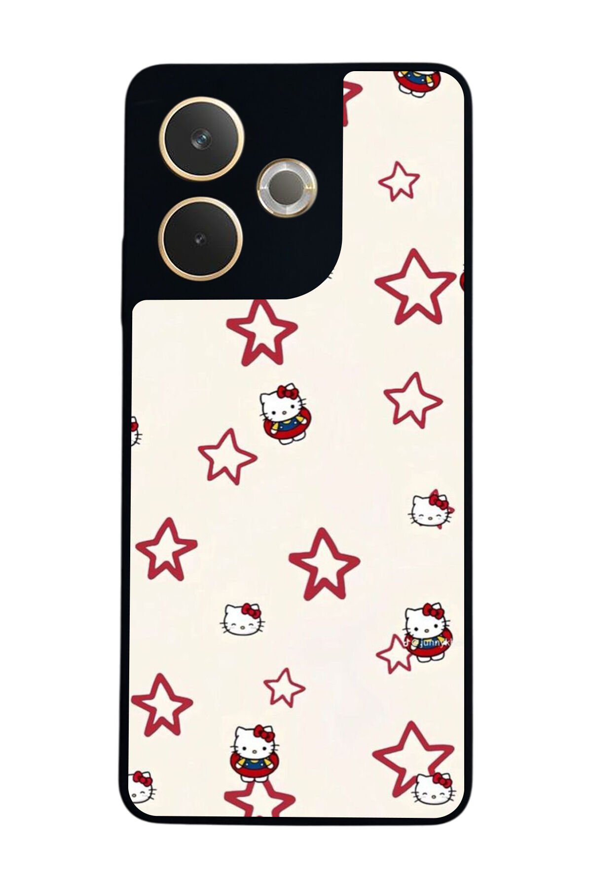 Oppo A5 Pro Uyumlu HelloKitty Tasarımlı Glossy Premium Kılıf