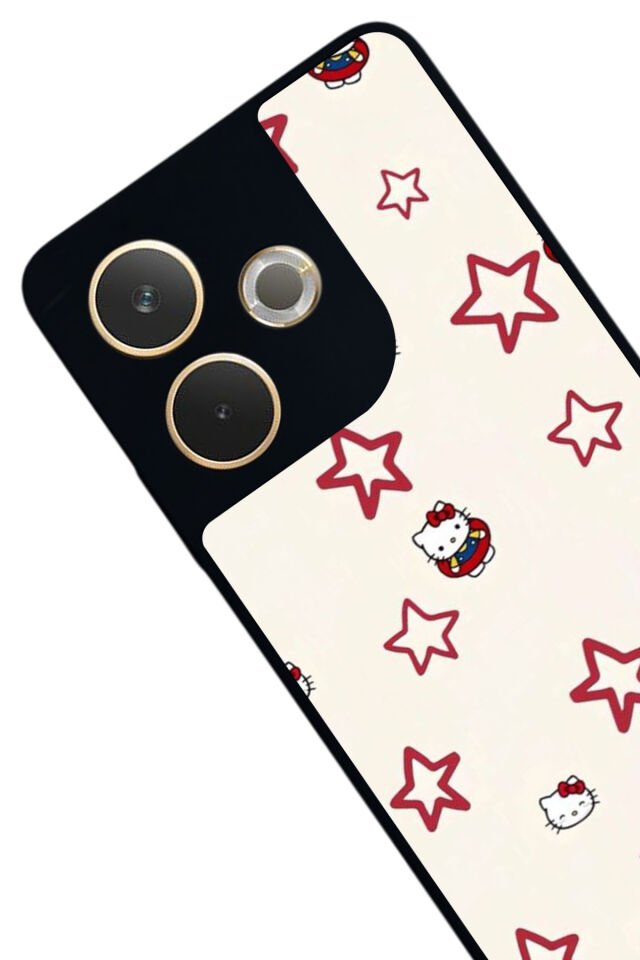 Oppo A5 Pro Uyumlu HelloKitty Tasarımlı Glossy Premium Kılıf