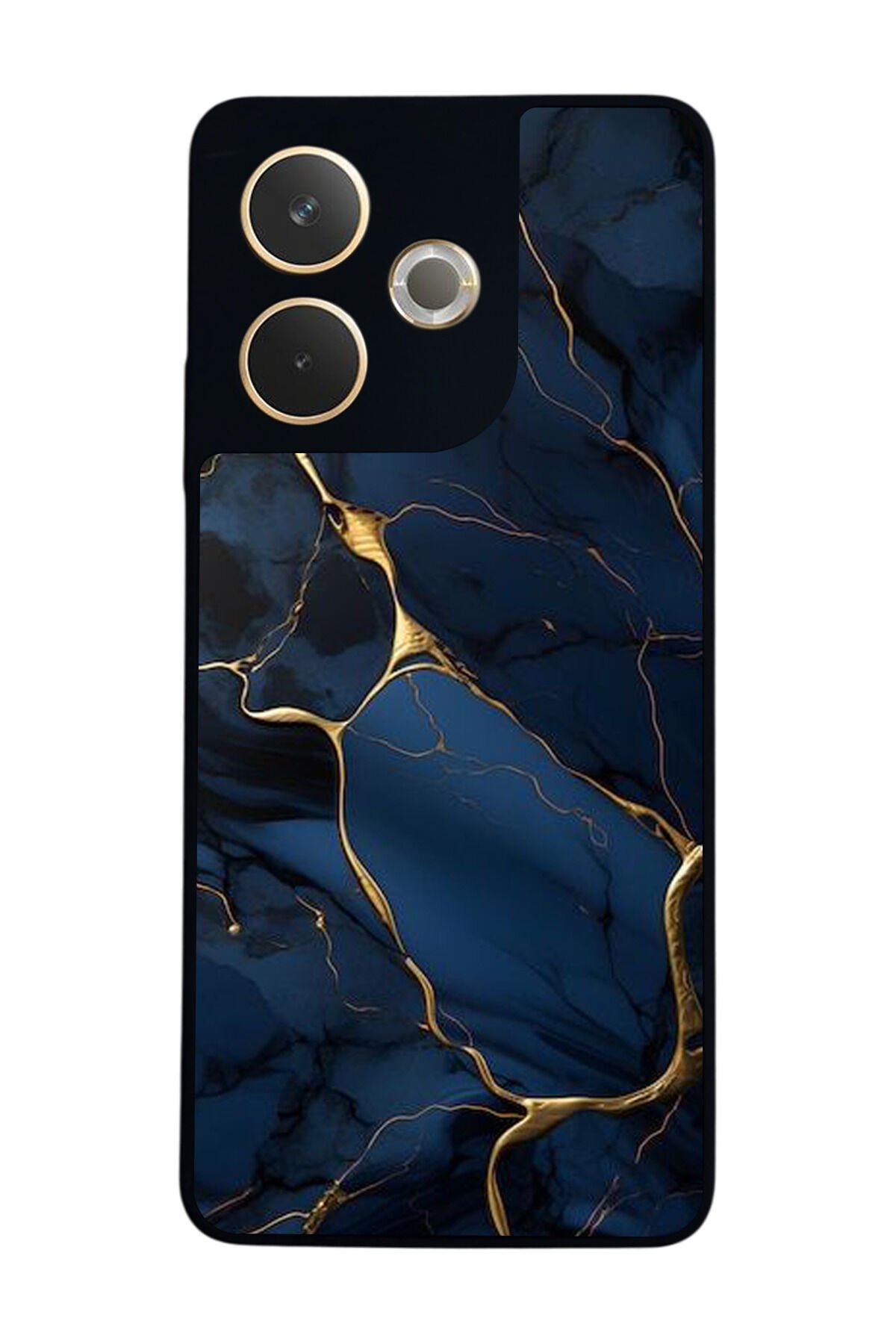 Oppo A5 Pro Uyumlu Mermer Marble Tasarımlı Glossy Premium Kılıf