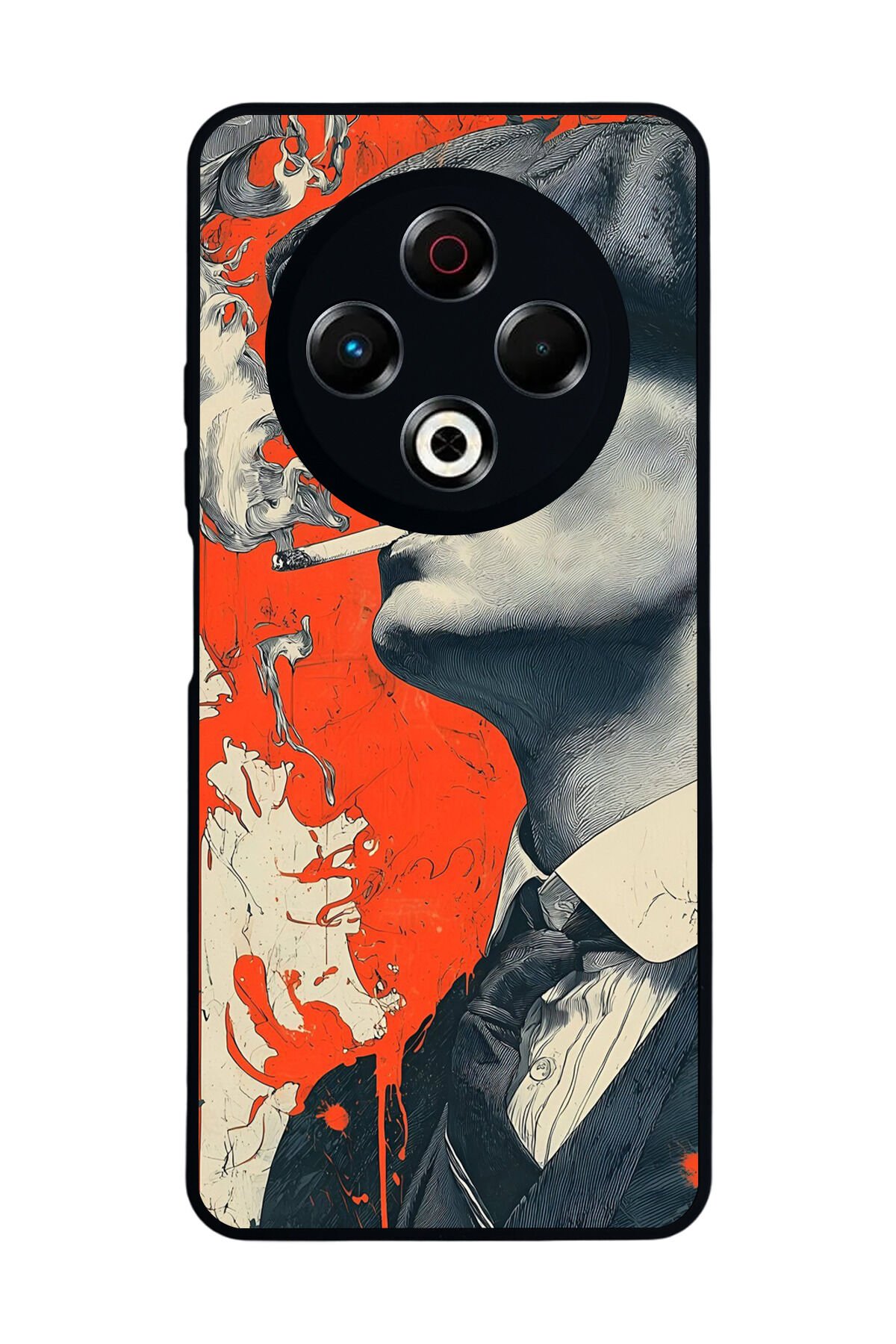 Tecno Spark 30 Uyumlu Peaky Blinders Tasarımlı Glossy Premium Kılıf