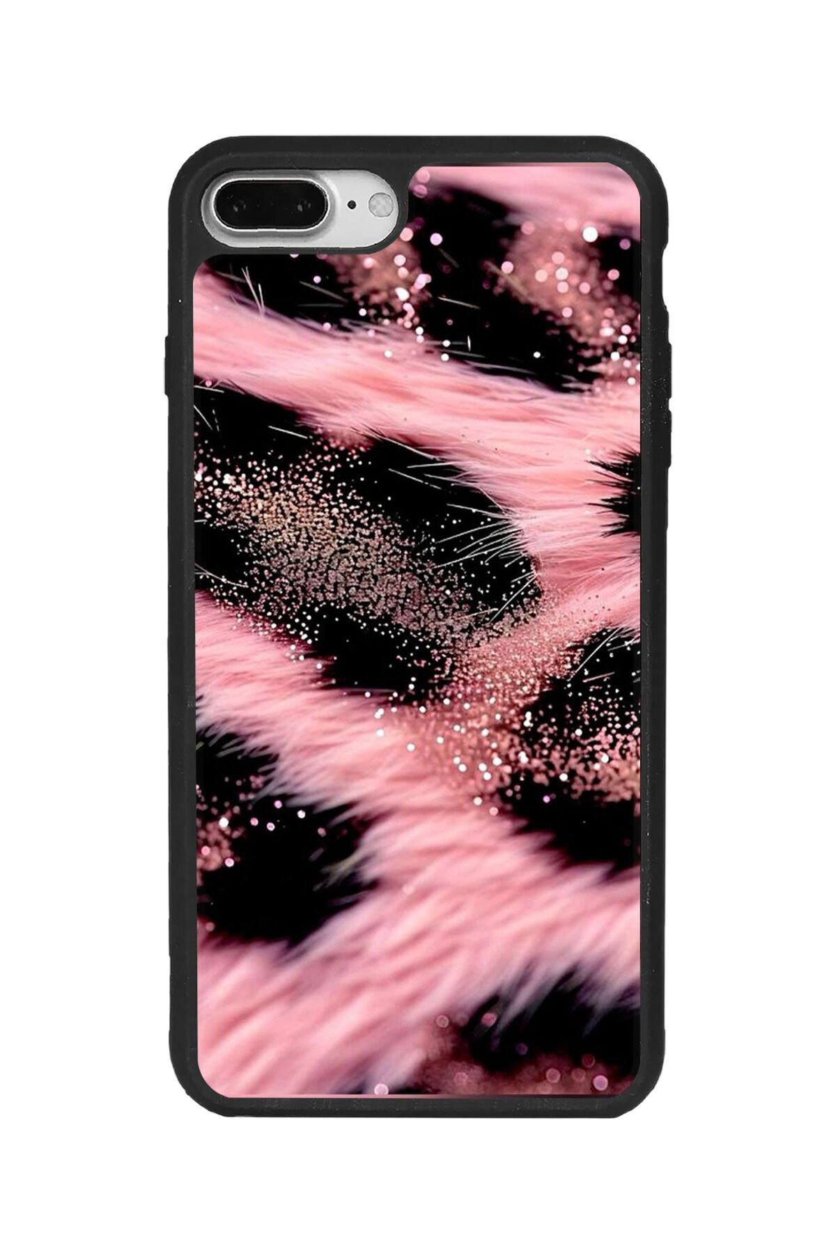 Apple iPhone 7 Plus Siyah Silikon Kılıf Çiziklere ve Darbelere Karşı Koruma